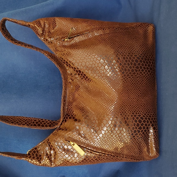 pinky bag bags by pinky Bags Pinky Bag Large Hobo In Brown Made In